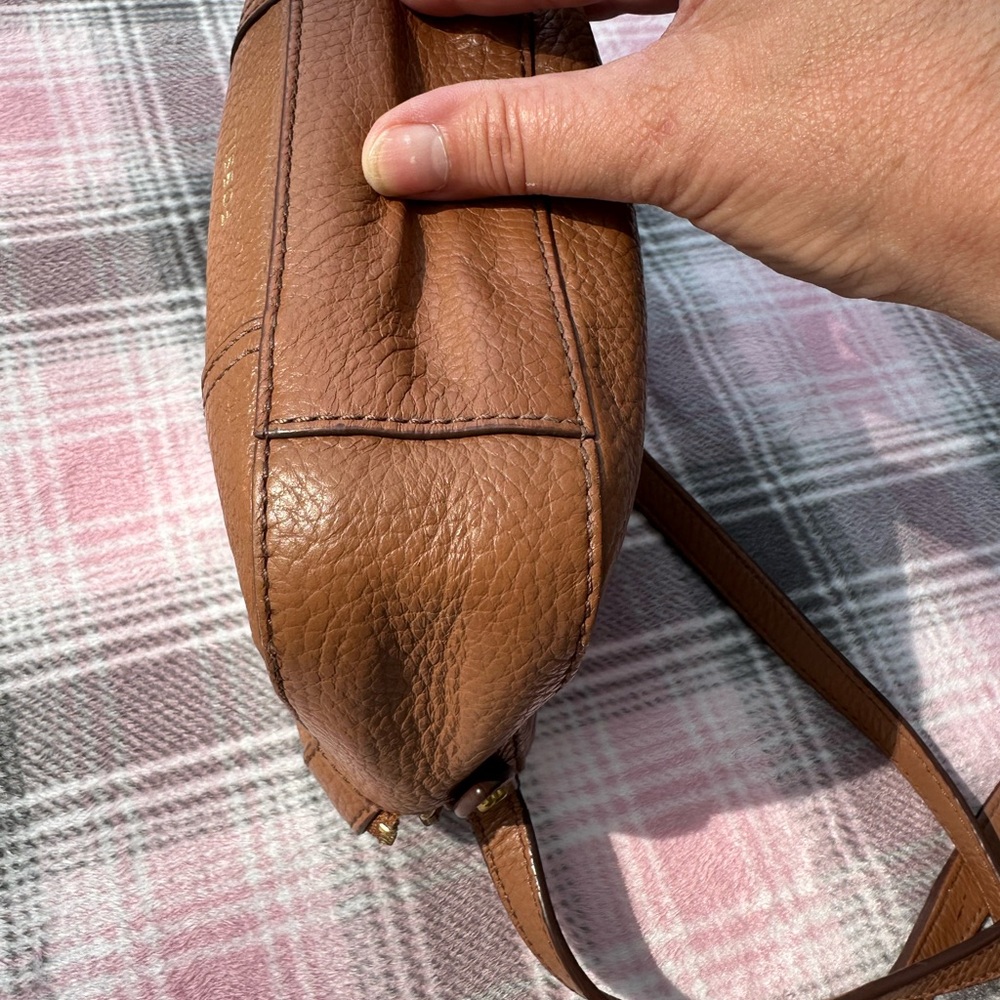 Fossil leather cross body brown2 great condition - Picture 3 of 6
